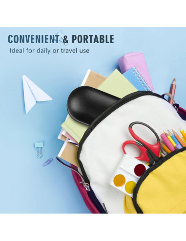 Estuche 2 en 1 para Gafas y Lentes de Contacto Kilihot