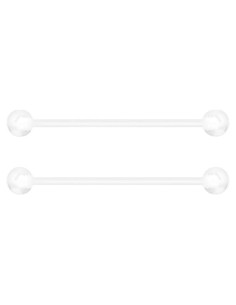 Retenedores de Piercing 16G 25mm Joyería Corporal Prohibida