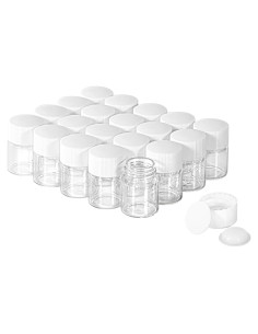 Viales de vidrio 5ml BKMAMLAB 20pcs a prueba de fugas