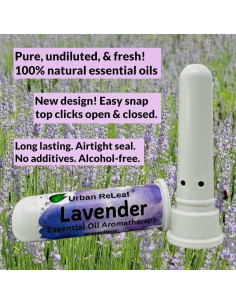 Inhalador Nasal de Aromaterapia Urban ReLeaf Lavanda 6.99cm 2
