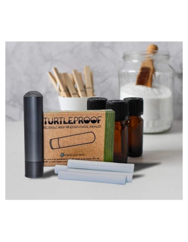 Inhalador Nasal de Aromaterapia Sky High Reutilizable Aluminio