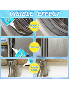 Gel Quitamanchas Clennaner 295 ml para Lavadora y Baños 2