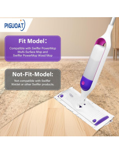 20 Almohadillas Power-Mop PIGUOAT para Mopas Multi-Superficie 2