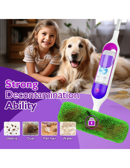 Paños de Mopa Reutilizables Unimade para Swiffer 33-38 cm - 8 Pzas