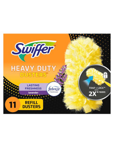 Recarga Swiffer Dusters Heavy Duty 11 Unidades Lavanda