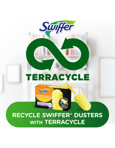 Recarga Swiffer Dusters Heavy Duty 11 Unidades Lavanda