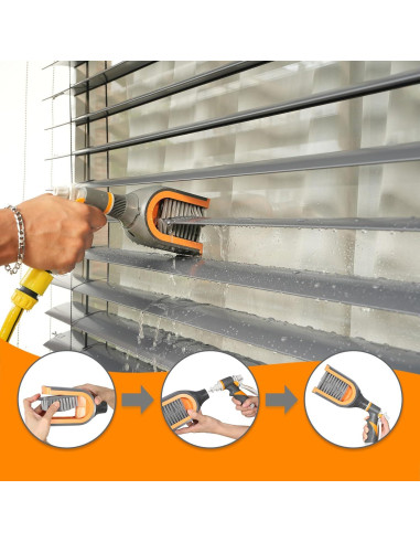 Cepillo de limpieza para persianas Lwertuio BYCS001 20x10 cm