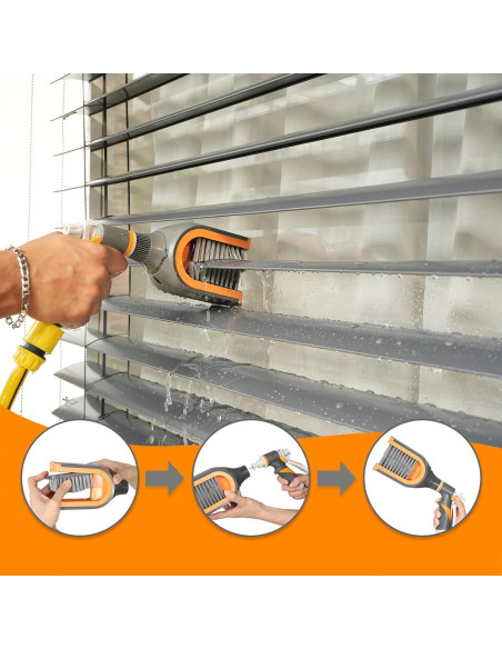 Cepillo de limpieza para persianas Lwertuio BYCS001 20x10 cm