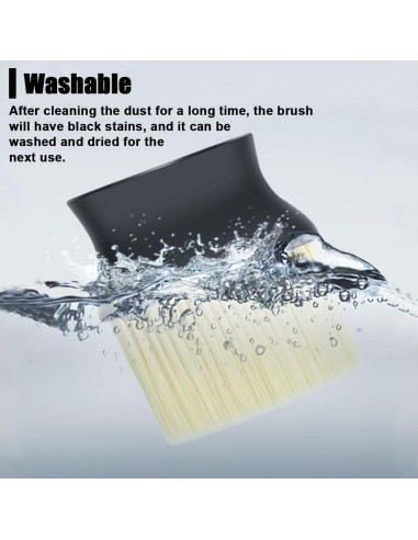 Cepillo de Detalle para Polvo de Interior de Auto SMILFUY 11.4x12.2cm