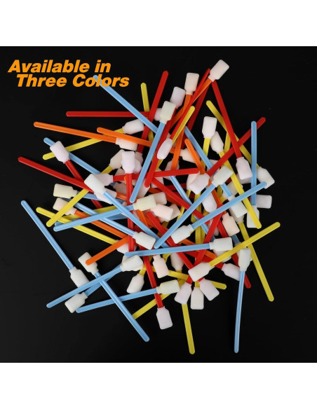 50 Bastones de Limpieza de Espuma Sin Pelusa CongGongGo 50 Bastones de Limpieza de Espuma Sin Pelusa CongGongGo