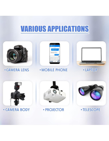 Kit de Limpieza de Sensor Konohan 45 Piezas 25mm Microfibra