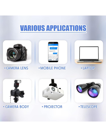 Kit de Limpieza de Sensor Konohan 45 Piezas 25mm Microfibra