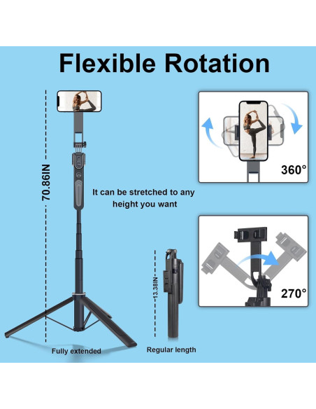 Soporte para Teléfono Fccabin con Seguimiento Automático 360
