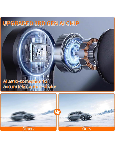 Trípode Automático DMYWB 360 con Luz y Control Remoto