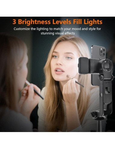 Trípode Automático DMYWB 360 con Luz y Control Remoto