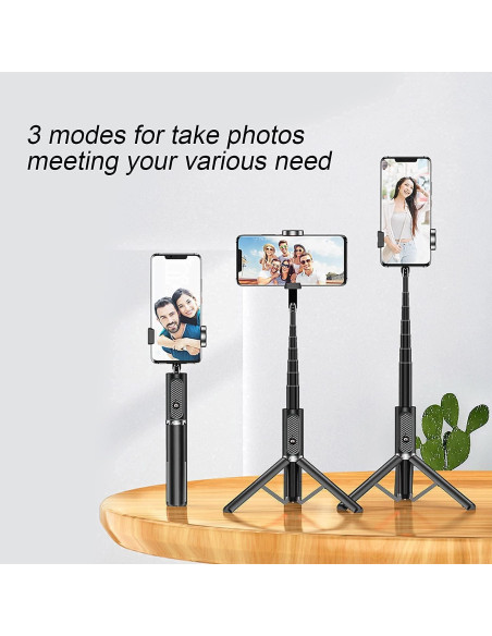 Bastón de Selfie Trípode Ailun Aluminio 3 en 1 Bluetooth 360 Bastón de Selfie Trípode Ailun Aluminio 3 en 1 Bluetooth 360