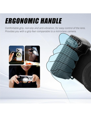 Anillo de Luz Selfie Magnético Zeanlant con Control Remoto