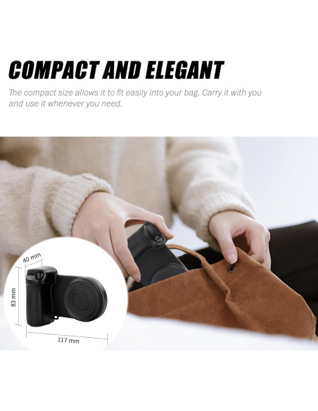 Anillo de Luz Selfie Magnético Zeanlant con Control Remoto