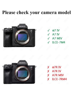 Protector de Pantalla Vidrio Templado 9H para Sony A7 IV 2