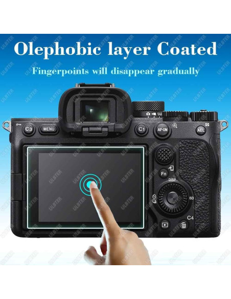 Protector de Pantalla Vidrio Templado 9H para Sony A7 IV