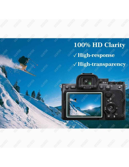 Protector de Pantalla Vidrio Templado 9H para Sony A7 IV