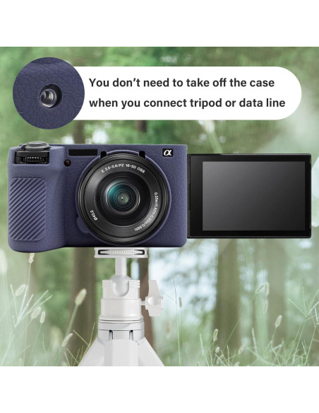 Kit Accesorios Sony Alpha 6700 - Funda Silicona y Protectores Kit Accesorios Sony Alpha 6700 - Funda Silicona y Protectores