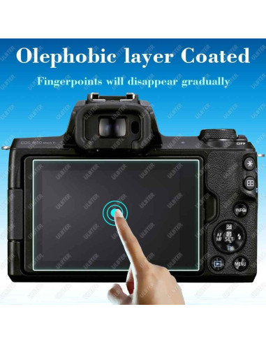 Protector de Pantalla Vidrio Templado 9H para Canon M50 II