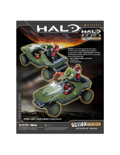 Vehículo Warthog NECA Halo Reach Action Clix 13.97 cm