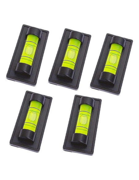 5 Niveles de Burbuja Magnéticos LAIESYA para Caravana y Camping