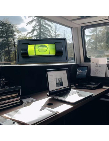 5 Niveles de Burbuja Magnéticos LAIESYA para Caravana y Camping