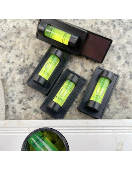 5 Niveles de Burbuja Magnéticos LAIESYA para Caravana y Camping