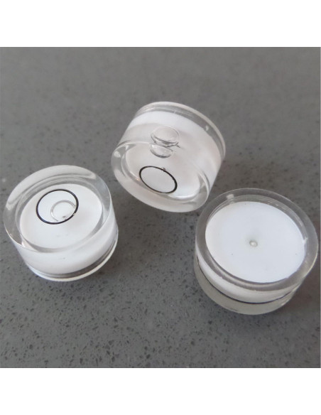 Nivel de Burbuja Circular Caterpillar Red 15mm Profesional Nivel de Burbuja Circular Caterpillar Red 15mm Profesional