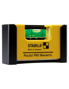 Nivel de Burbuja Pocket Pro Stabila Amarillo/Negro