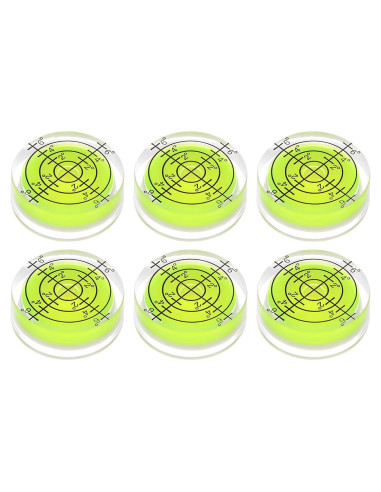 Nivel de Burbuja Circular HARFINGTON 32mm 6pcs Lima