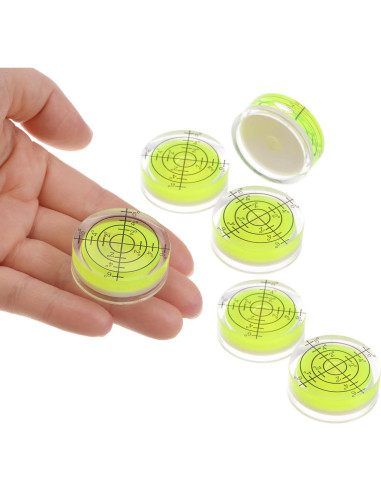 Nivel de Burbuja Circular HARFINGTON 32mm 6pcs Lima