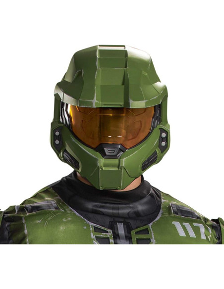 Disfraz oficial Halo Master Chief adulto XL con casco y armadura