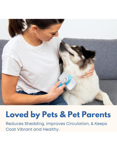 Cepillo Autolimpiante para Perros y Gatos Freshly Bailey - Pelo Medio a Largo