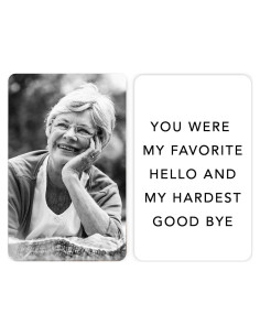 Inserto de Tarjeta de Metal Personalizado Andaz Press 8.57x5.4cm