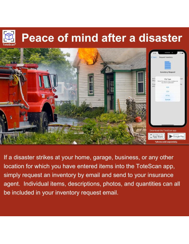 Etiquetas QR Inteligentes ToteScan 45 Unidades 6.35x7.62cm