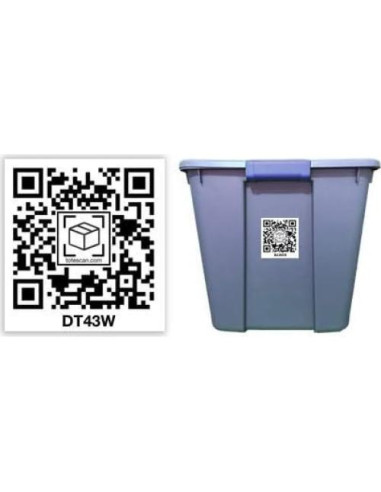 Etiquetas QR Inteligentes ToteScan 45 Unidades 6.35x7.62cm