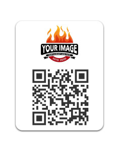 Etiquetas de Código QR Personalizadas Bunny Badges - 15 Unidades