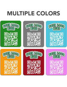 Etiquetas de Código QR Personalizadas Bunny Badges - 15 Unidades 2