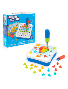 Taller de Remaches Educational Insights con Taladro Eléctrico 54 Piezas