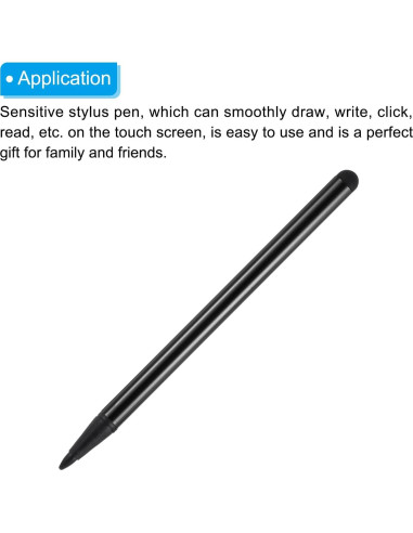 Bolígrafo Stylus 2 en 1 MECCANIXITY Negro - Capacitivo y Resistivo