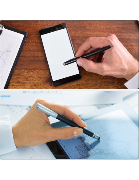 Bolígrafo Stylus 2 en 1 MECCANIXITY Negro - Capacitivo y Resistivo Bolígrafo Stylus 2 en 1 MECCANIXITY Negro - Capacitivo y Resistivo