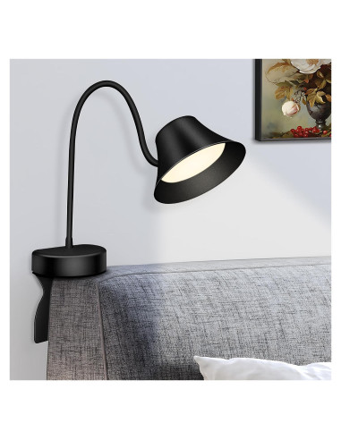 Luz de Lectura TonyEst para Cabecero, 3 Temperaturas, 5 Brillos