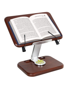 Soporte de Libro Ajustable TAKHM 360 Plegable Madera