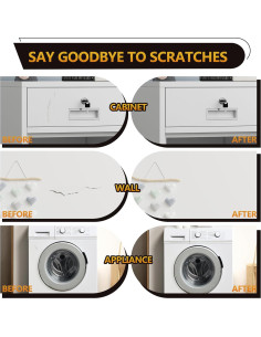 Pintura de Retoque Blanca Meuvcol 44.36 ml Acabado Mate 2