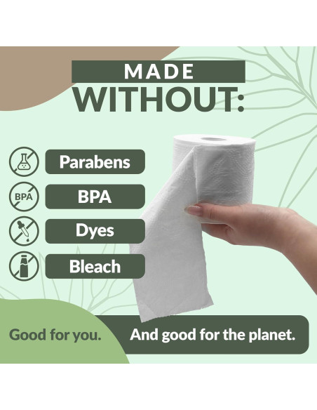 Papel Higiénico de Bambú Reli - 12 Rollos Jumbo 2 Capas