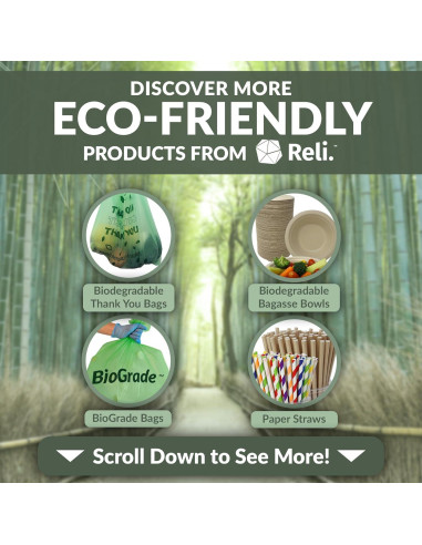 Papel Higiénico de Bambú Reli - 12 Rollos Jumbo 2 Capas